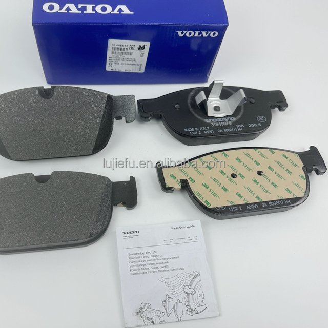 Front Brake Pads for Volvo S90 XC60 XC90; Friction Pads for the Front Braking System 31445975 31445976 31476722 314767233