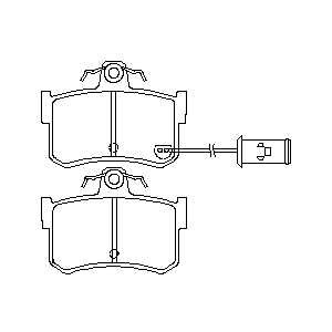 For SDCX D406 FDB463 GDB486 Premium Brake Pads New Condition Export Quality Front Pad for Superior Stopping Power