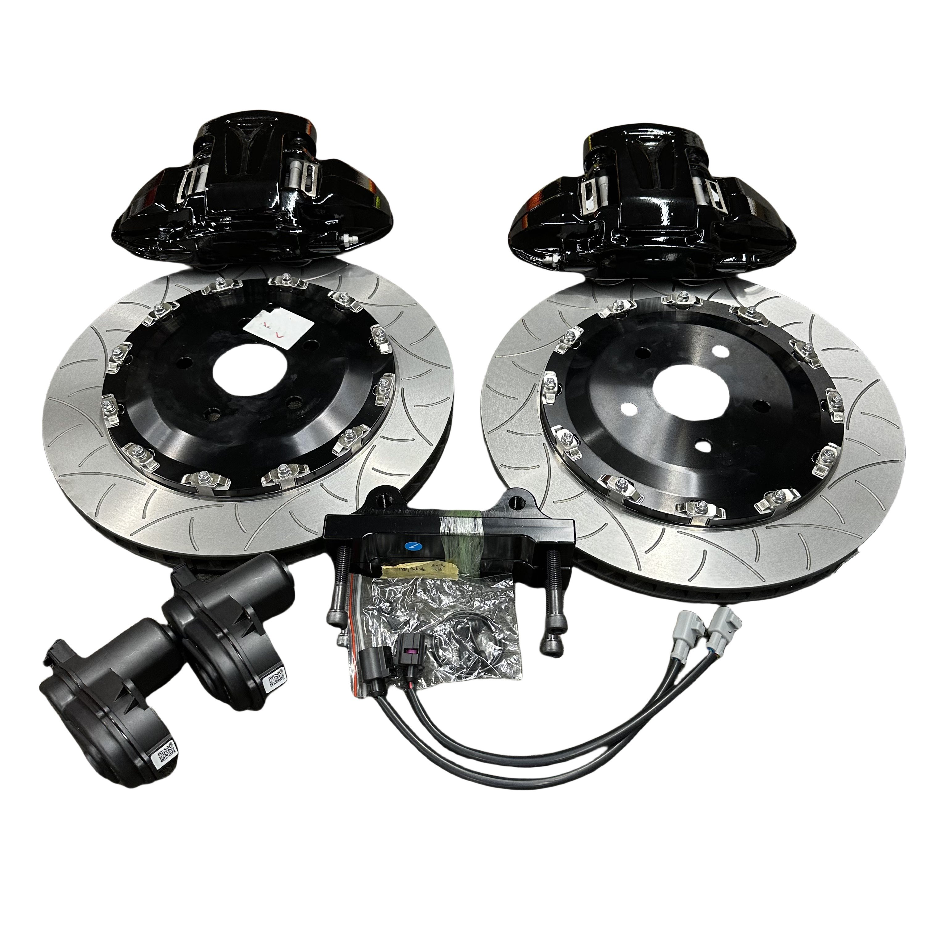 Hot Selling Spot Caliper Kit for Toyota Electronic Parking Series Rear Electromechanical Four-piston 355 380 400 Brake Caliper