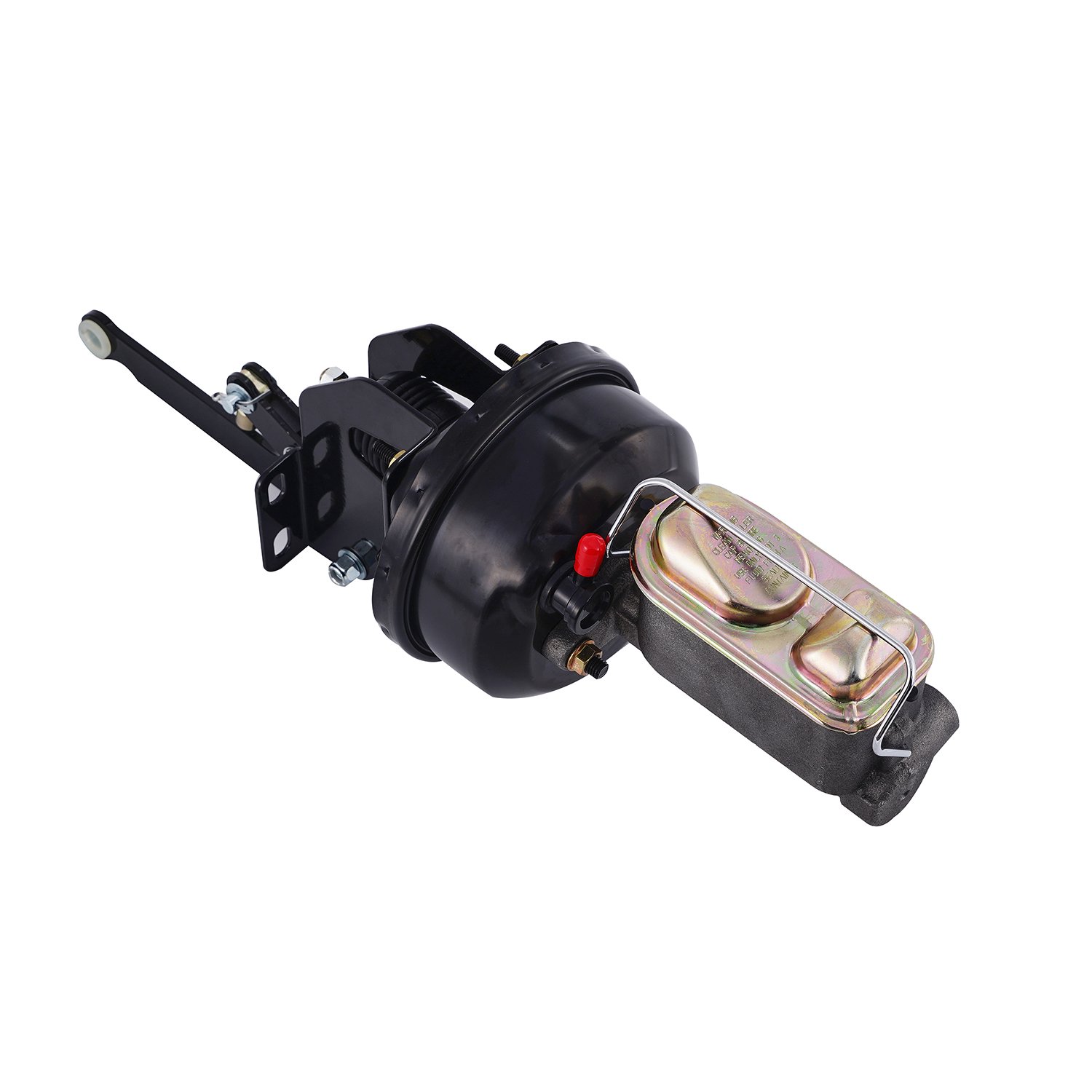 7 Inch Black Power Brake Booster Conversion Kit For 1962-76 Dodge Mopar A B E Body Street Rod Master Cylinder
