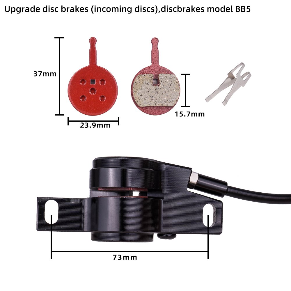 ZTTO MTB Hydraulic Disc Brake V1 CNC Calipers Dual Piston Left Front Right Rear Rotor Oil Pressure Rotor M6100 MT200
