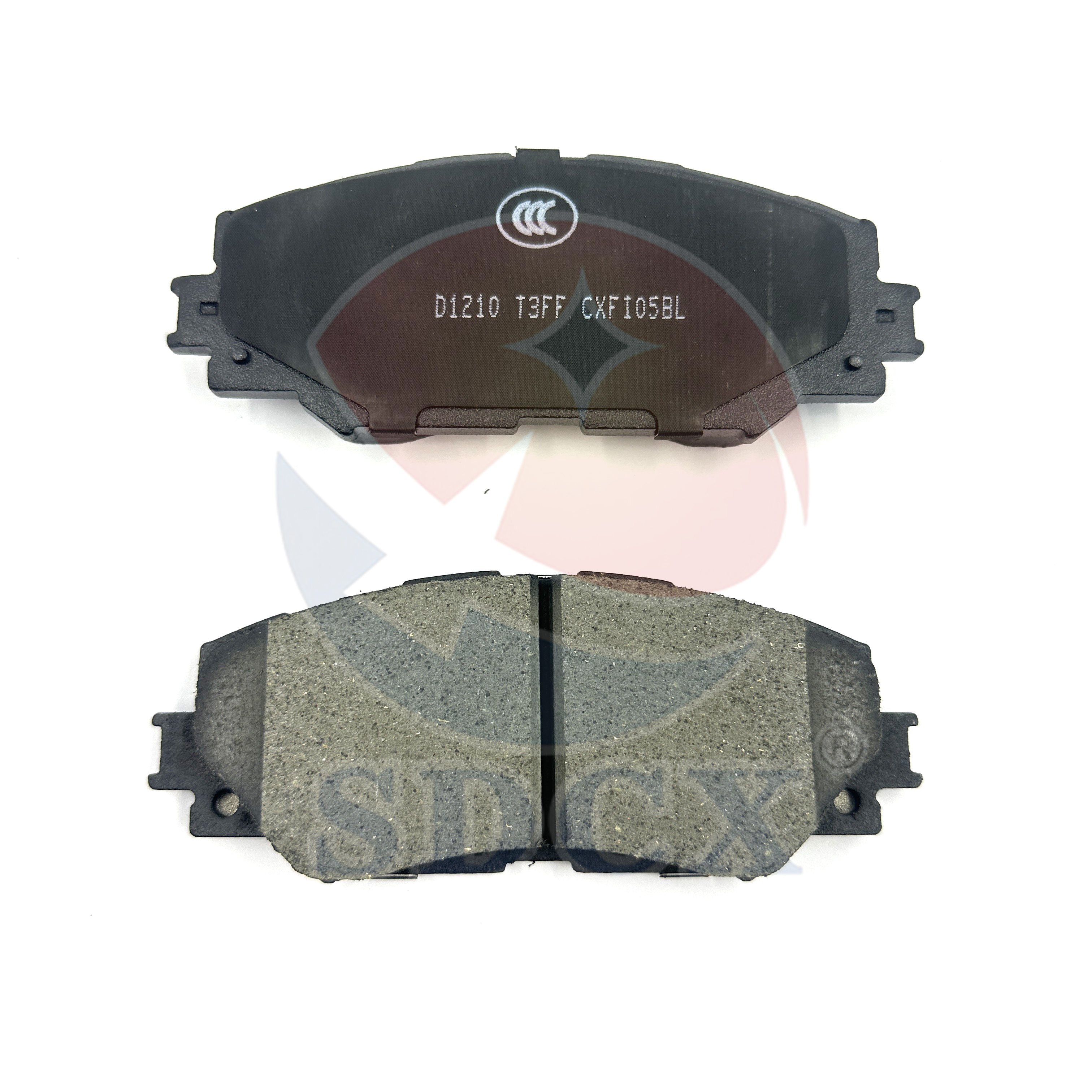 AUTO Brake System Brake Disc Pads D1115 D682 PN0102 Genuine Quality Wholesale for AUDI BMW MERCEDES-BENZ