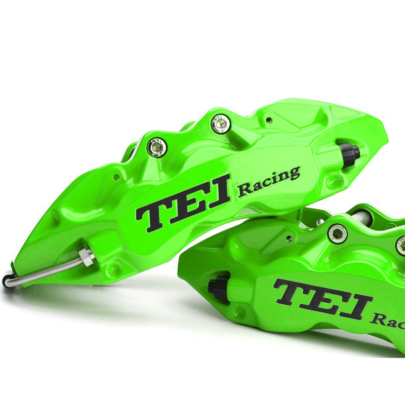 TEI Racing Big Brake Kit Brake System Disc Calipers 6 Piston for Impreza WRX 2008-2012 18inch Wheel