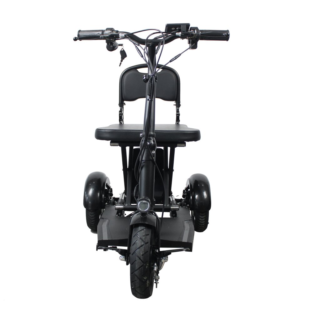 Foldable Trikes High Quality Tricycle for Elderly and Disabled Adults 48V 300W Dual Motors 48V 7.8Ah Alloy Frame Disc&drum Brake
