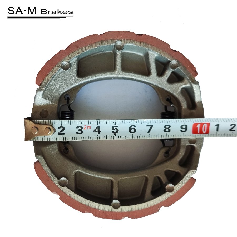 SAM Factory Motorcycle Rear Premium Drum Brake Shoes for Honda Wave 125