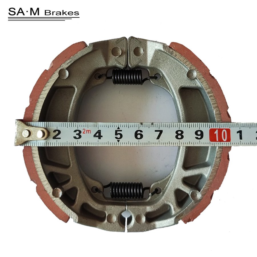 SAM Factory Motorcycle Rear Premium Drum Brake Shoes for Honda Wave 125