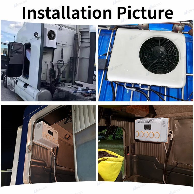 Easy Installation Eco-Friendly & Energy-Saving Silent Parking Air Conditioner for RV Green Travel Auto Parking Conditioner