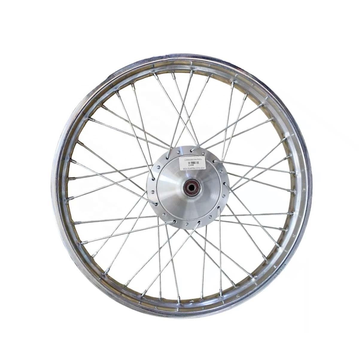 Wholesale 1.40-18 Drum Brake Motorcycle Accessories Wheel Parts Aluminum Wheel Rim Rear Brake Shoe Spokes Front Wheel Sub Assy.