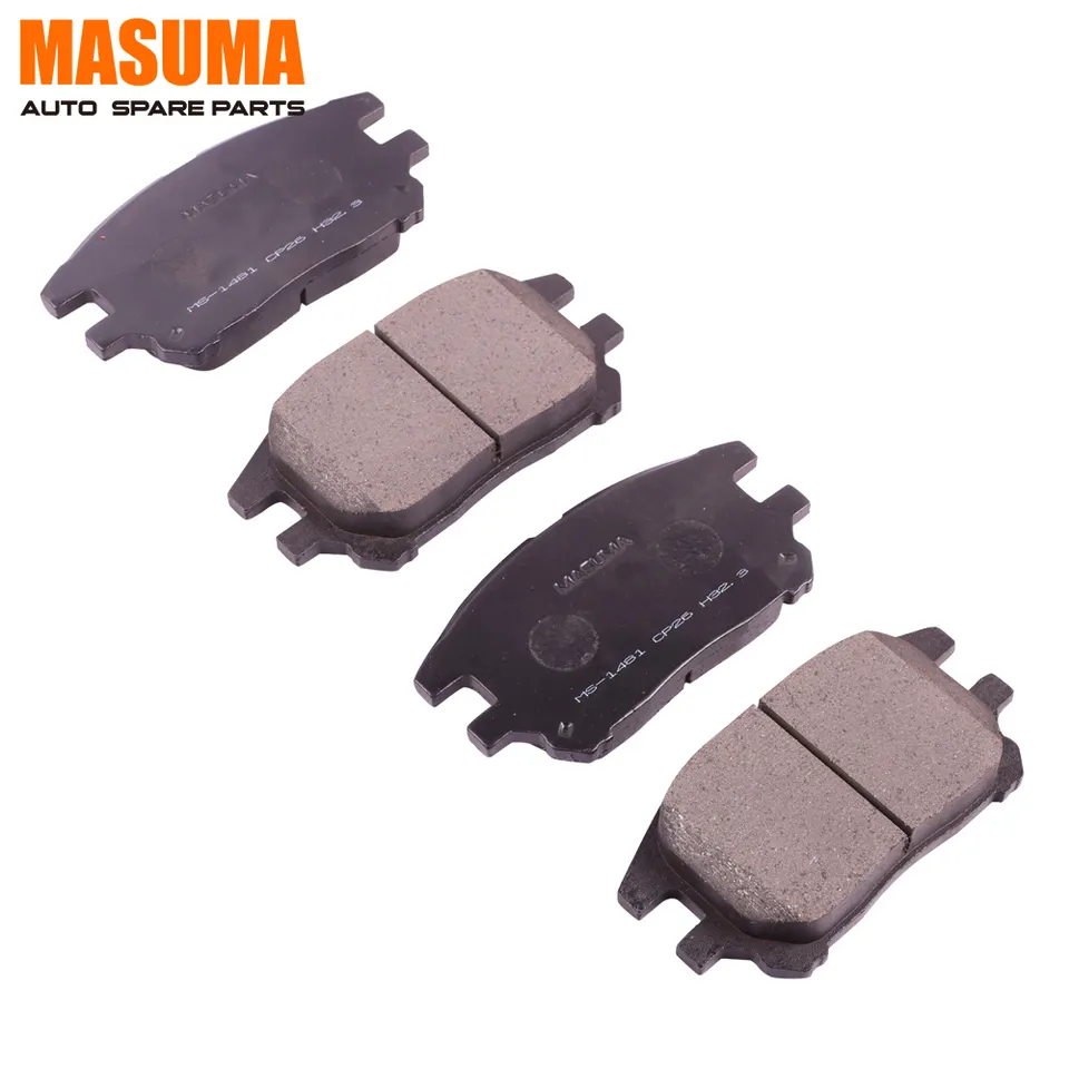 MASUMA Wholesale Manufacturing Car Brake Pads Production Line Auto Disc Brake Pad 29087 Asimco Ceramic Brake Pad for Toyota