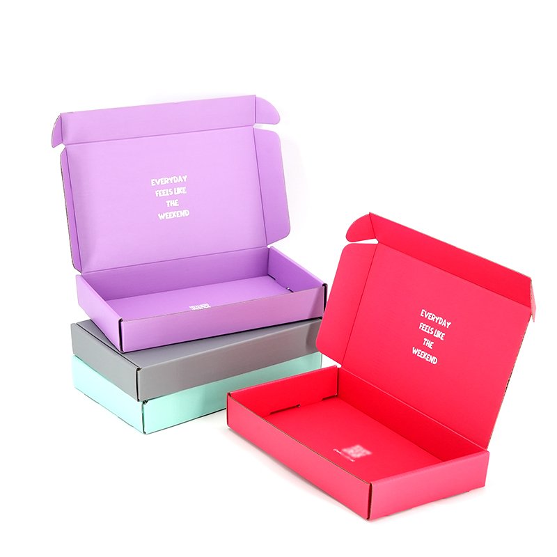Custom Fancy Design Luxury Best Price Large Black Corrugated Cardboard Paper Package Packaging Shipping Mailer Shoes Boxes
