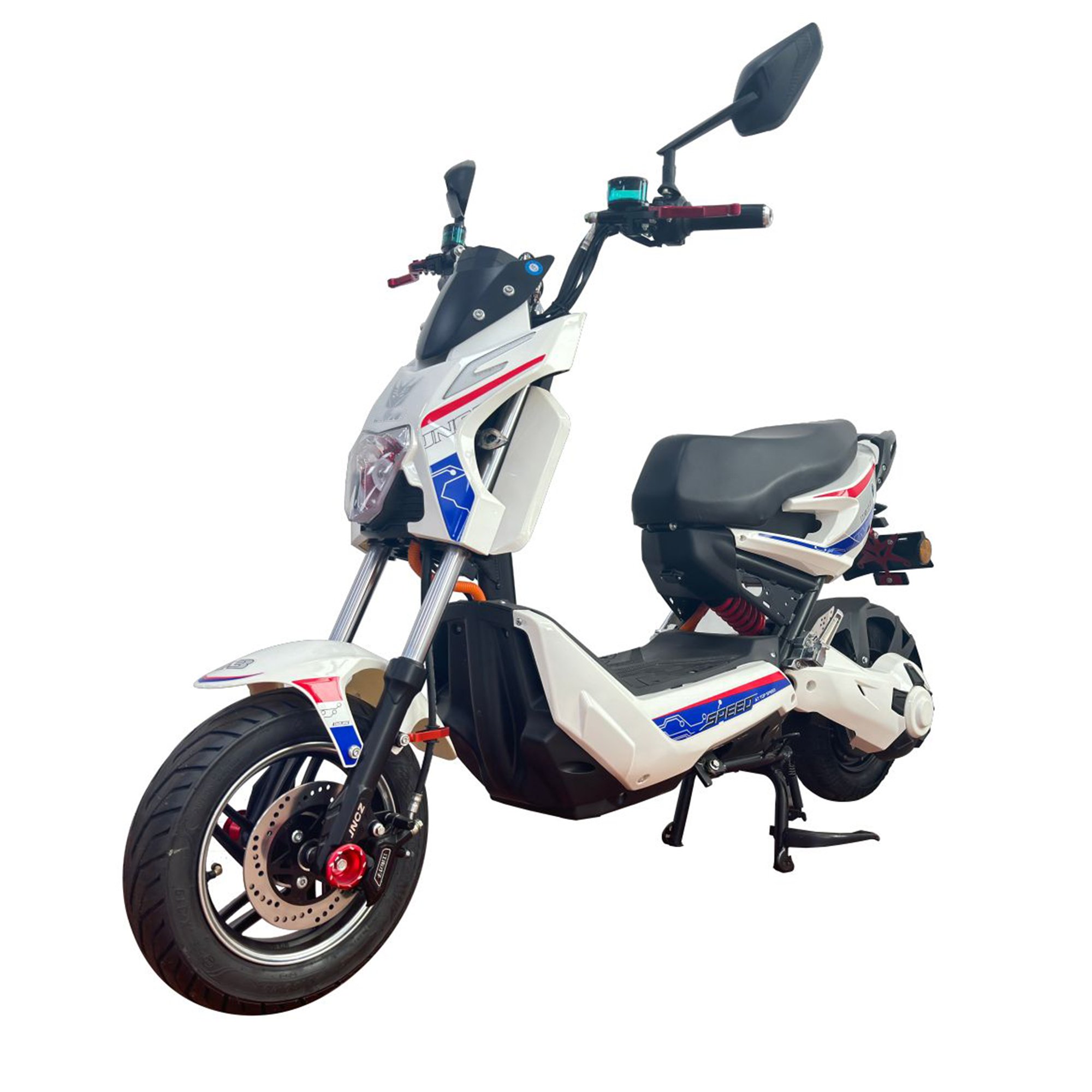 Wholesale Cheap 1500W Electric Motorcycle with Front and Rear Disc Brakes