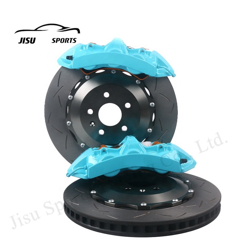 Custom Big Brake Kit 6pot 6 Piston Brake Calipers with 380mm Brake Rotor 19 Inch for LYNK&CO 01/03/05/09 tesla Model 3