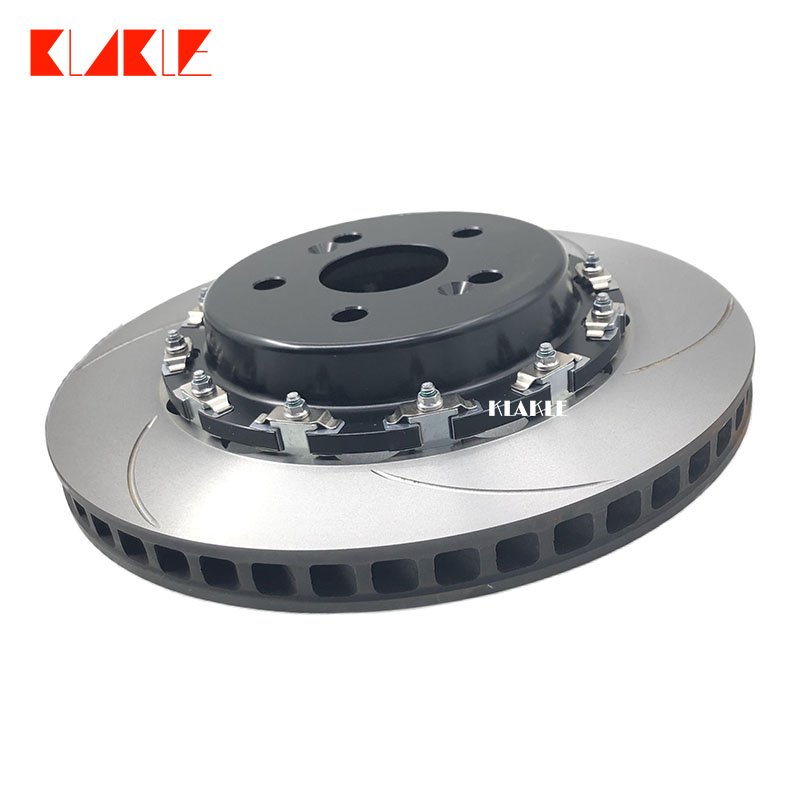 KLAKLE Upgrade Wheel Brake Rotor With Center Hat 405*34MM Rotor Size for 9200 Original Caliper for BMW E60