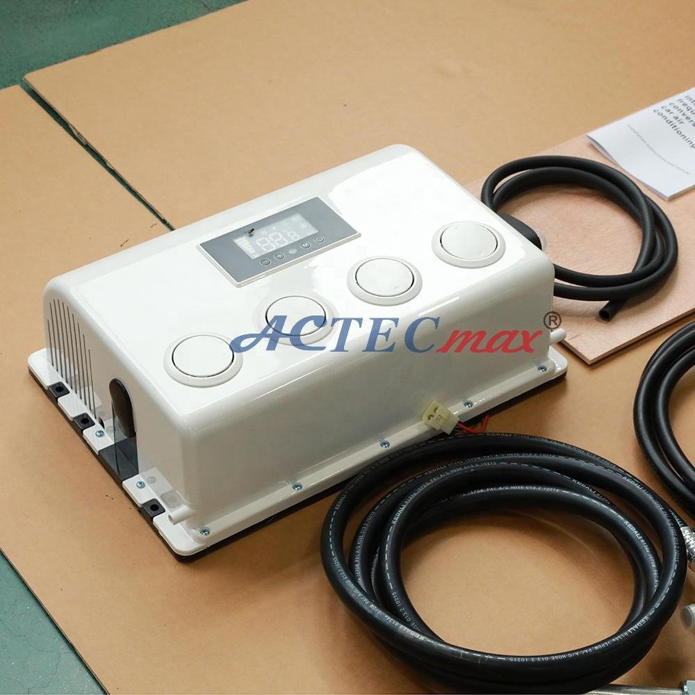 ACTECmax Universal Rooftop Car Air Conditioning AC.161.071.03 Battery 12 Volt Auto Parking Air Conditioner for Truck RV Vans
