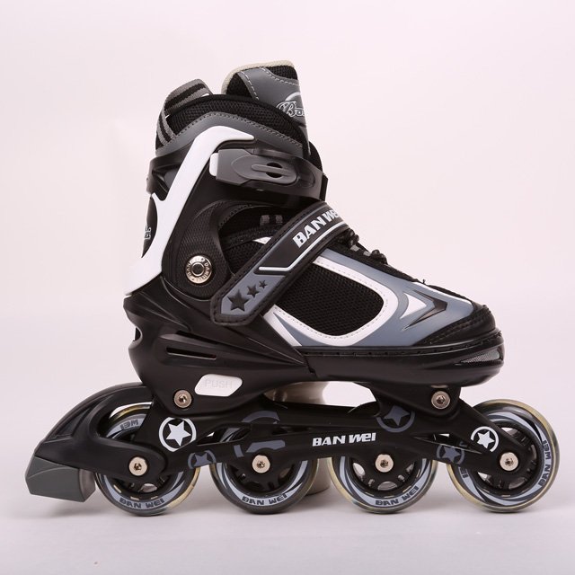 New Design Popular for Sale Pink Adjustable Safe Brake Durable Professional Flashing Roller Inline Skate Shoes