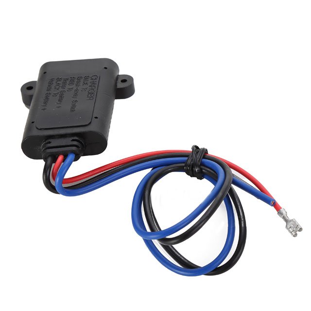 Trailer Accessories Kit Automotive Plastic 12-Volt Breakaway Battery Charger With Color Coded Wires