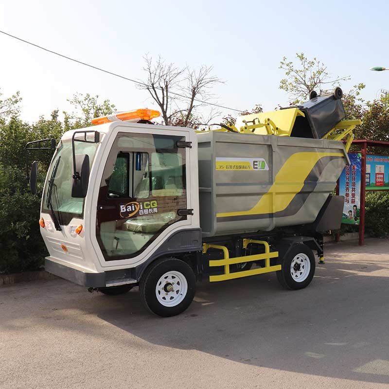 Baiyi L35 Electric Compactor Truck Garbage Truck for Sale Mini Garbage Trucks for Sale