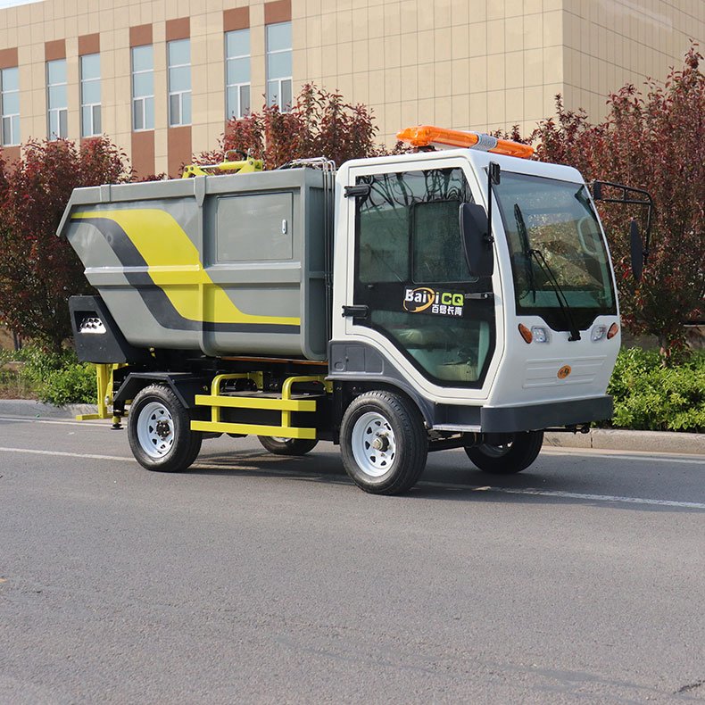 Baiyi L35 Electric Compactor Truck Garbage Truck for Sale Mini Garbage Trucks for Sale