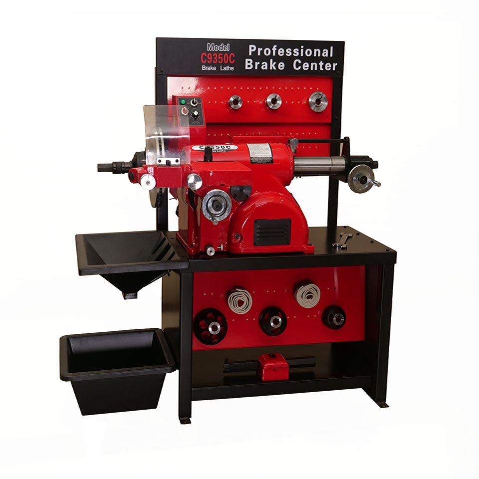 Brake Lathe Machine C9350C Brake Disc Drum Lathe for Car Repair