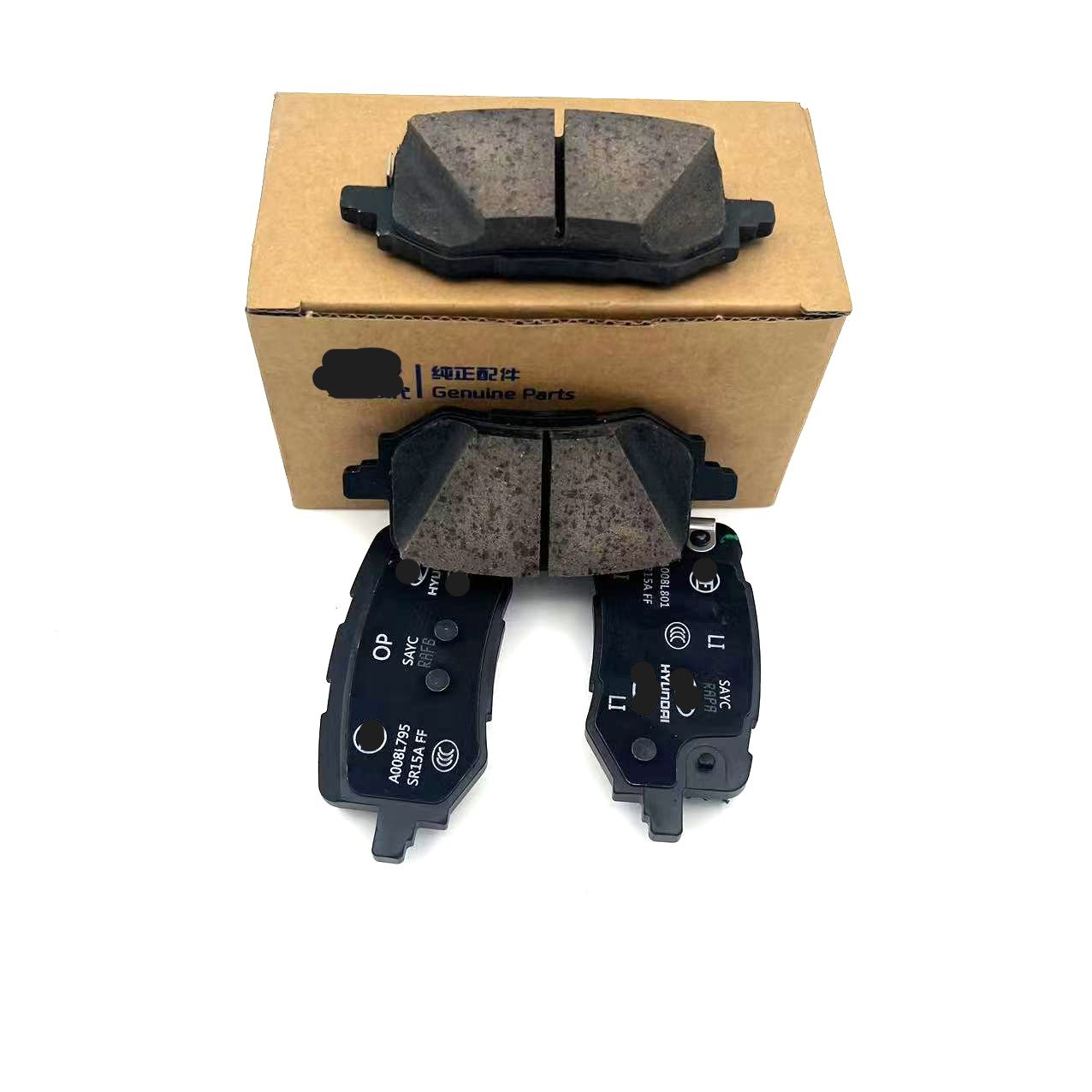 Elantra AD 2020-2024 Brake Pads Front and Rear Wheel Brake Pads High Quality Brake System for Sale 58101BUA00 58302BUA00