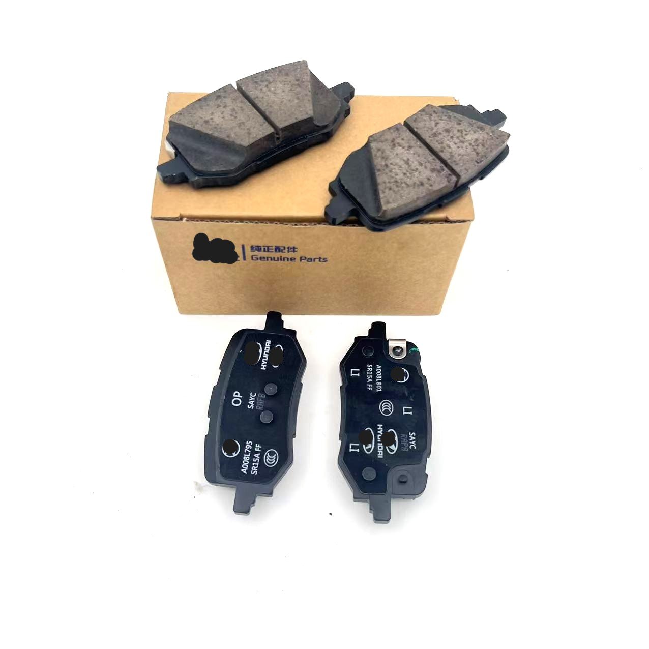 Elantra AD 2020-2024 Brake Pads Front and Rear Wheel Brake Pads High Quality Brake System for Sale 58101BUA00 58302BUA00