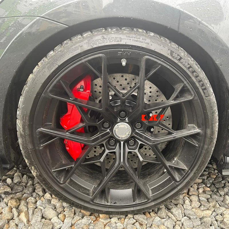 KLAKLE Newest Model Auto Parts Big Brake Kit GT6 405*34MM Racing Brake Rotor for Golf 5 GTI/DTI MK5/A5 2003