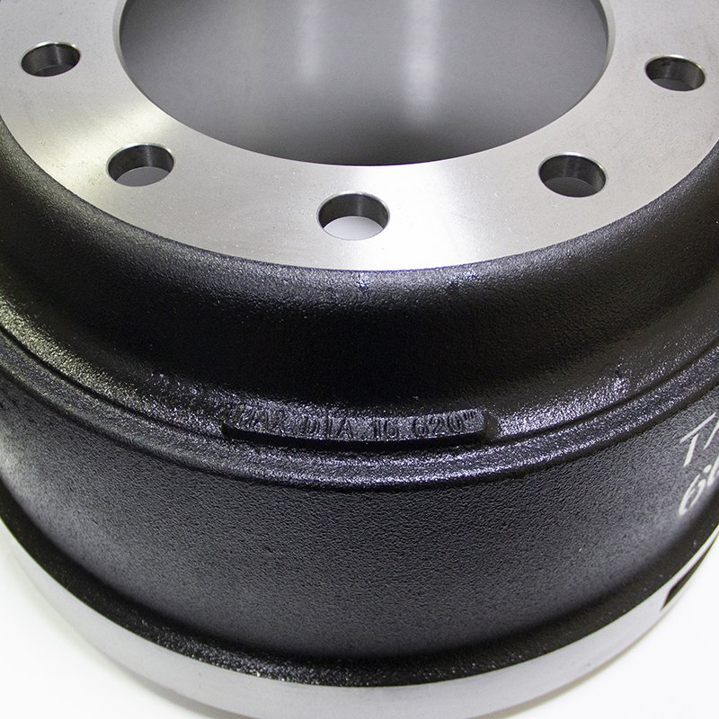 16.5 X 7 Terbon Truck Heavy Duty Spare Brake System Parts 66864B / 66884 / 3600AX Cast Iron Brake Drum