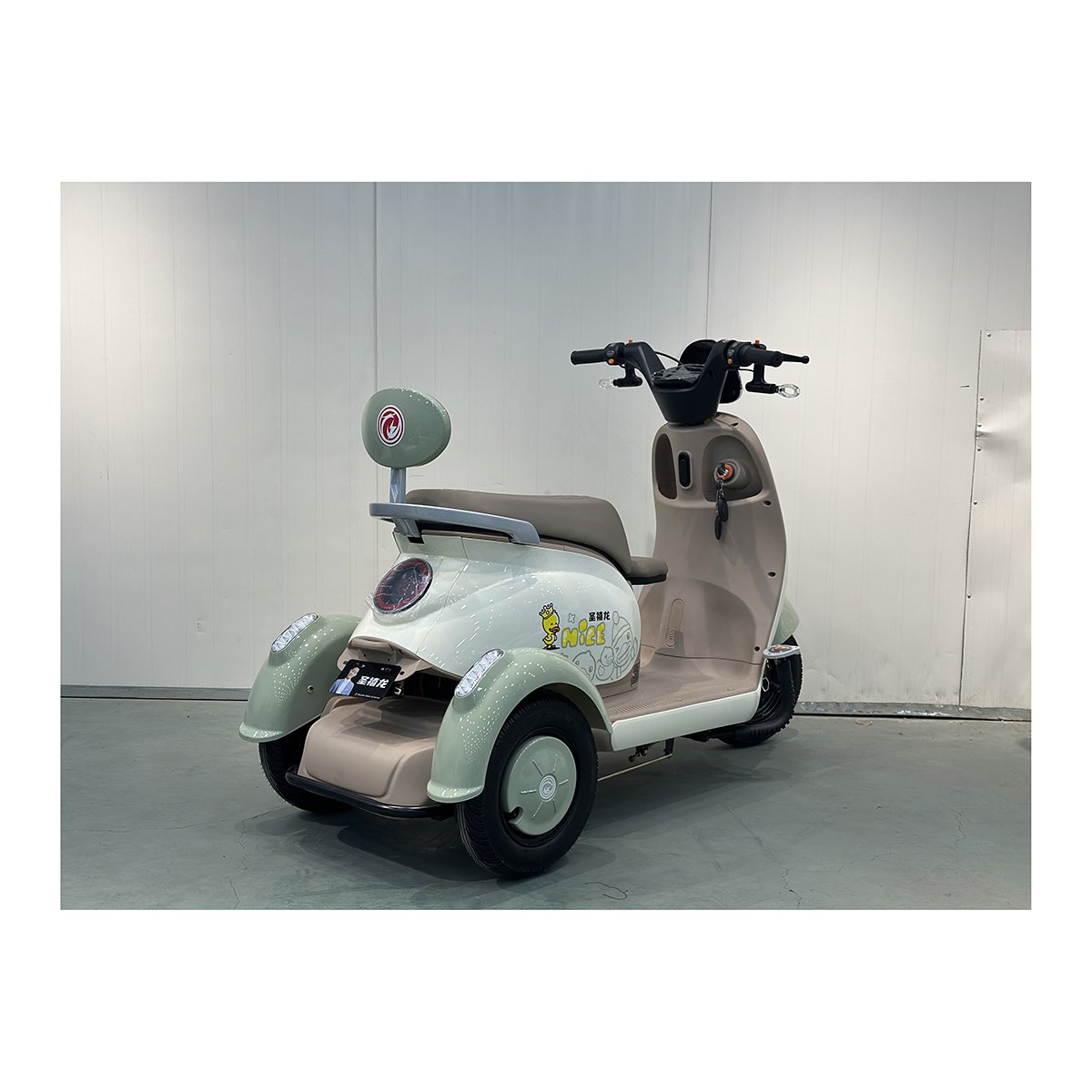 Production Facility Moteur De Electrique Display Kids Shock With Wagon Electric Tricycle