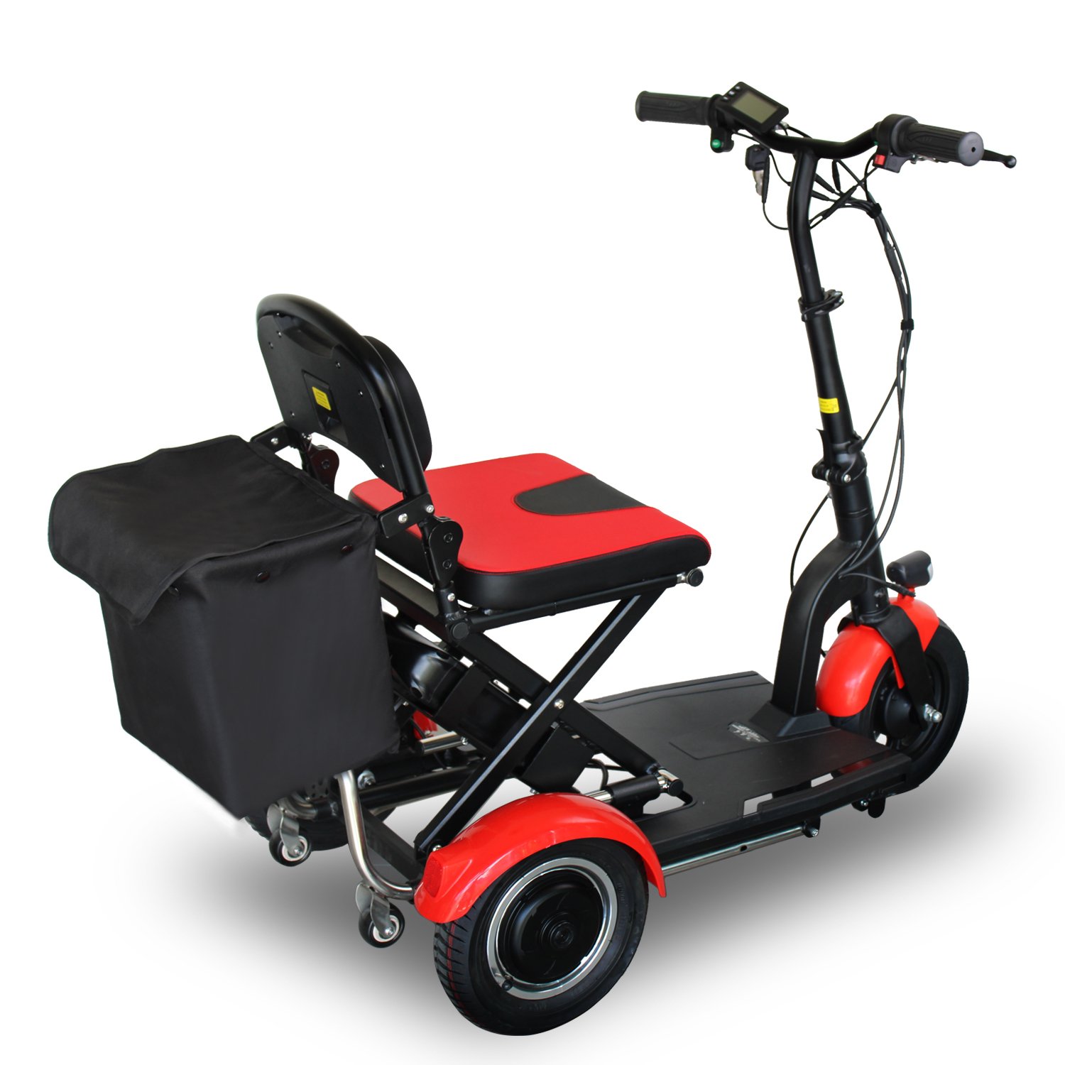 Hot Selling Mobility Scooter Tricycle 48V 300W Dual Motor 7.8Ah Battery Stable Durable Trike Scooter for Disabled Adults&Elderly
