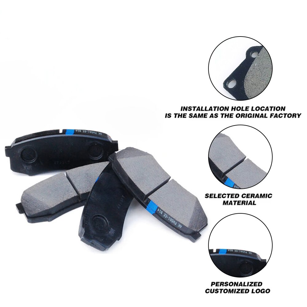 Auto Accessories Brake Systems Rear Front Car 04465-17140 04465-52031 Oem Low Price Ceramic Brake Pads