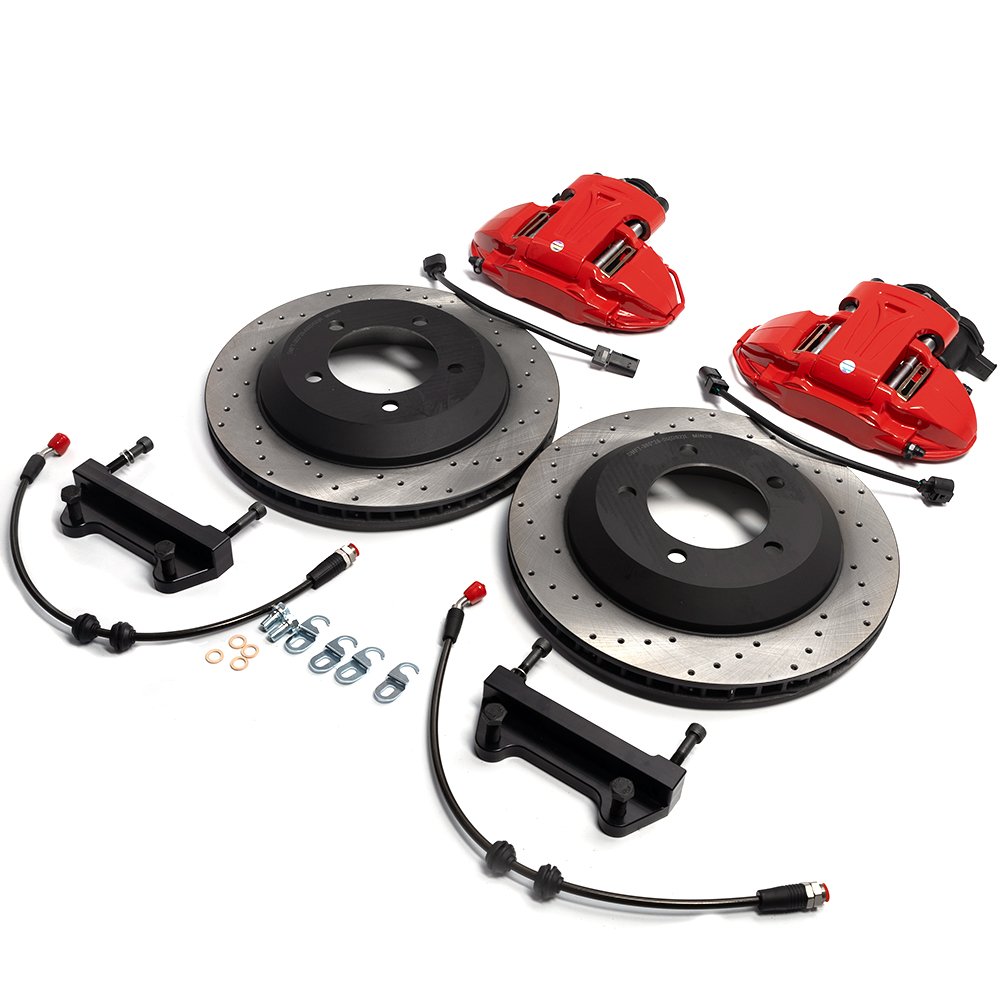 For Land Cruiser Lc200 Lc300 Rear Brake System Kits Electric Brake Calipers DT48