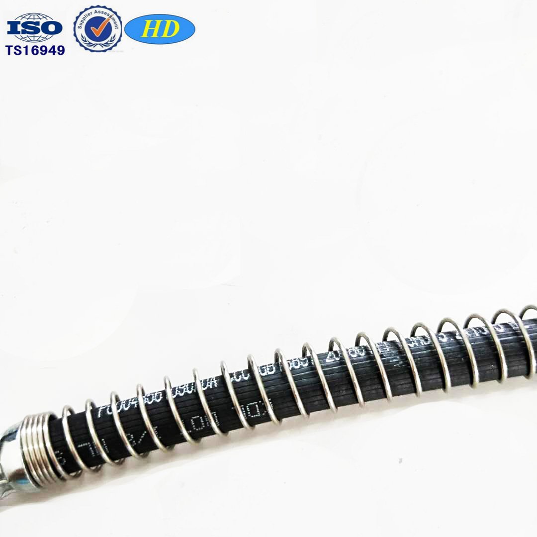 Dot Sae J1401 EPDM Oil Inlet Pipe Brake Hydraulic Pipe Brake Hose Assembly