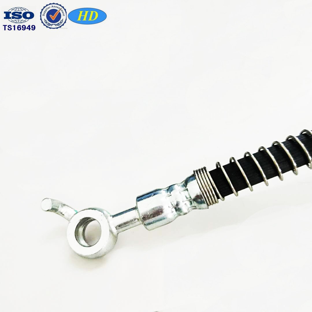 Dot Sae J1401 EPDM Oil Inlet Pipe Brake Hydraulic Pipe Brake Hose Assembly