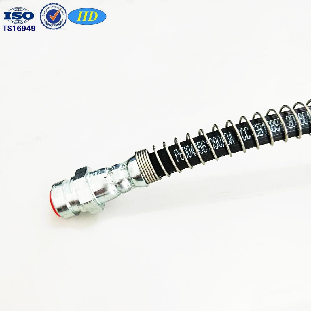 Dot Sae J1401 EPDM Oil Inlet Pipe Brake Hydraulic Pipe Brake Hose Assembly