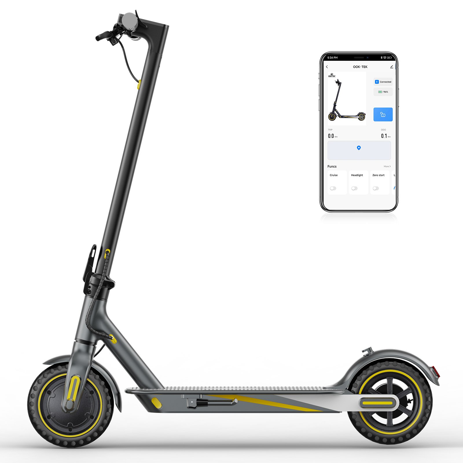 V8 10.5AH Long Range E Scooter Drum Brake Adult Off Road Electric Scooters Drop Shipping EU US Warehouse Scooter Electric
