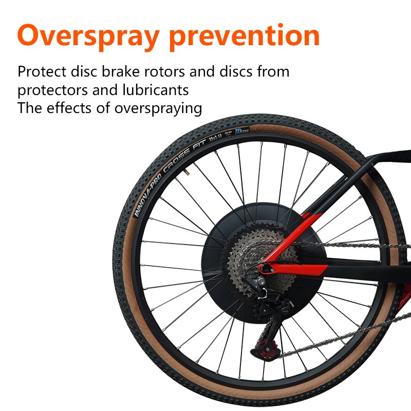 Disc Brake Covers Set - PP5 Material + Waterproof Cloth Protective Covers for Bicycle Disc Brakes Brake Caliper Cover
