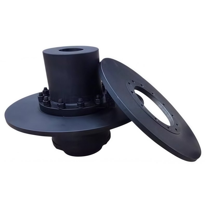 WGP Customizable Heavy Industrial Construction Equipment Rubber Flexible Coupling Rigid Steel Drum Gear Brake Disc Cast Machine
