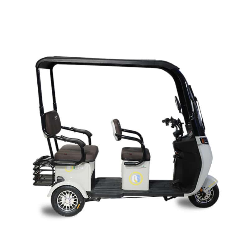QSD Factory 48v Electric 3-Wheel Adults Tricycle Durable Roof Recreational E Bike Mobility Scooter Open Body Type