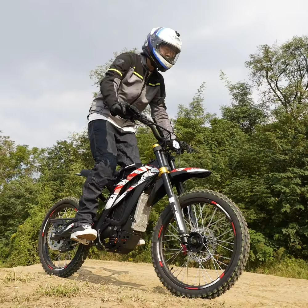 Electric Racing Motorcycle 72V 120km/h 100km Range with Swappable Battery New Motorbike Type Adult Electric Motorcycle