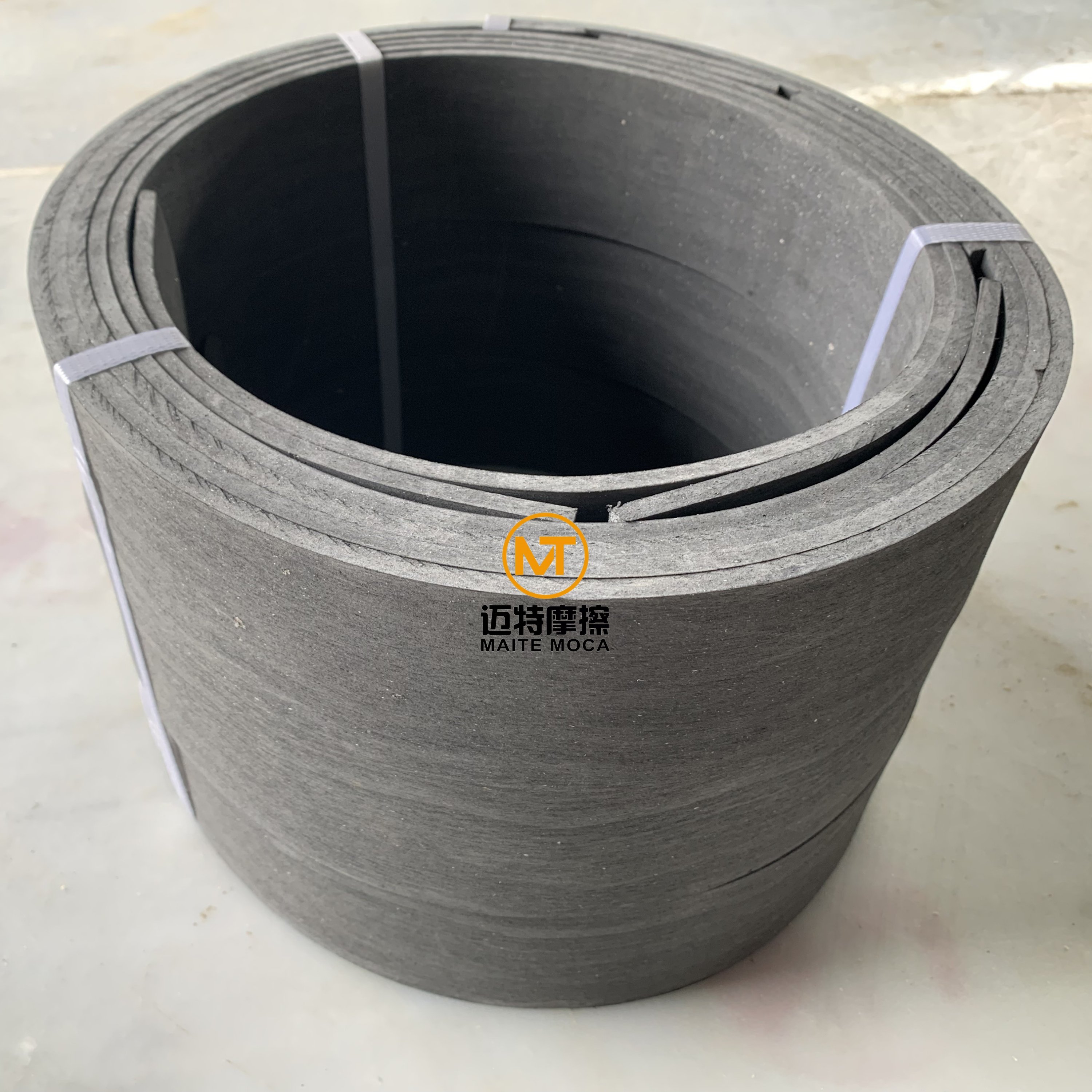 High Quality Brake Friction Material Non Asbestos Rubber Based Brake Lining Rolls for Roller