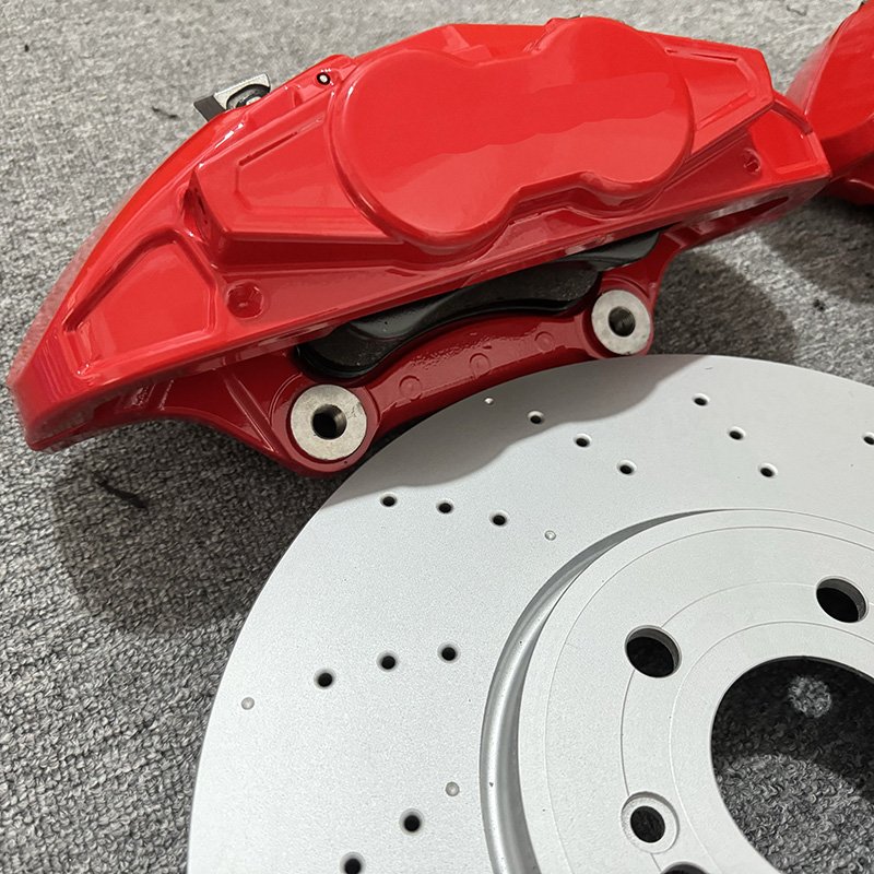 Brake Calipers A45 Front 4 Pot AMG Kit and Rear Single for W177/w176/ Mercedes-Benz CLA/GLA/GLB With 350mm/330mm 18-inch Wheels