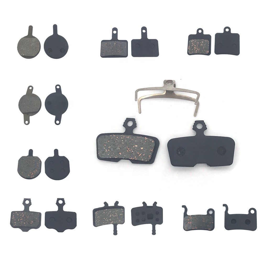 MTB Bicycle Hydraulic Disc Brake Pads Factory Wholesale Pad Semi Metal Resin Bicycle Hydraulic Disc Brake Pads
