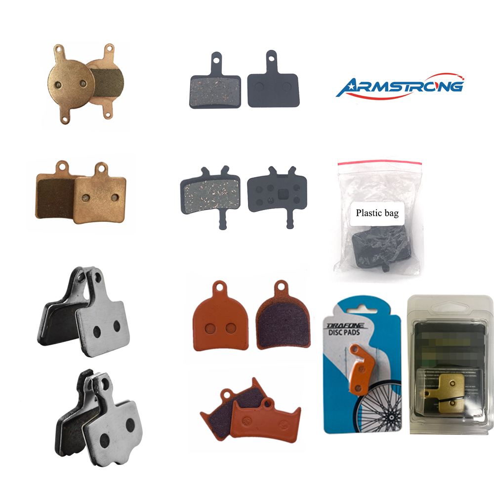 MTB Bicycle Hydraulic Disc Brake Pads Factory Wholesale Pad Semi Metal Resin Bicycle Hydraulic Disc Brake Pads