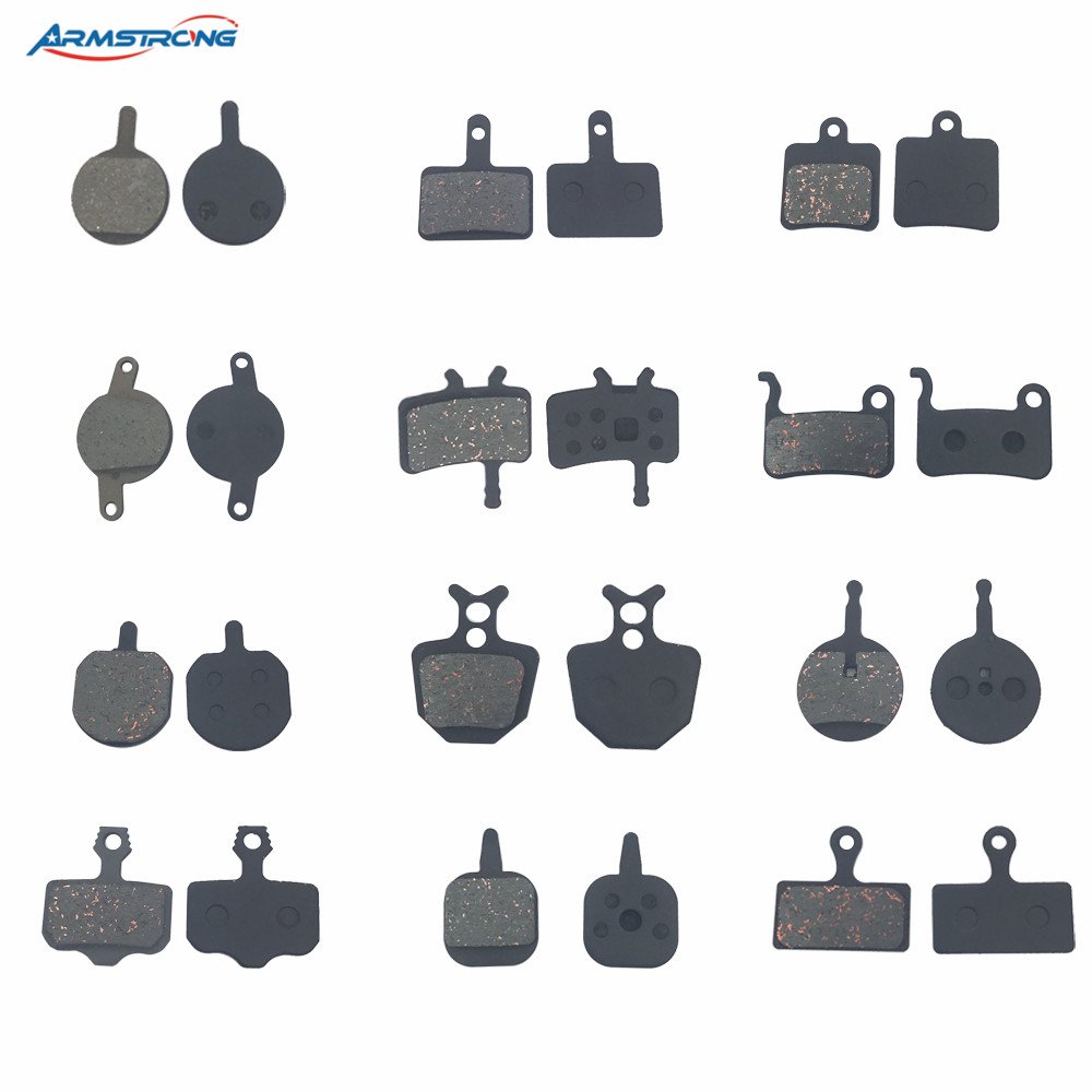 MTB Bicycle Hydraulic Disc Brake Pads Factory Wholesale Pad Semi Metal Resin Bicycle Hydraulic Disc Brake Pads
