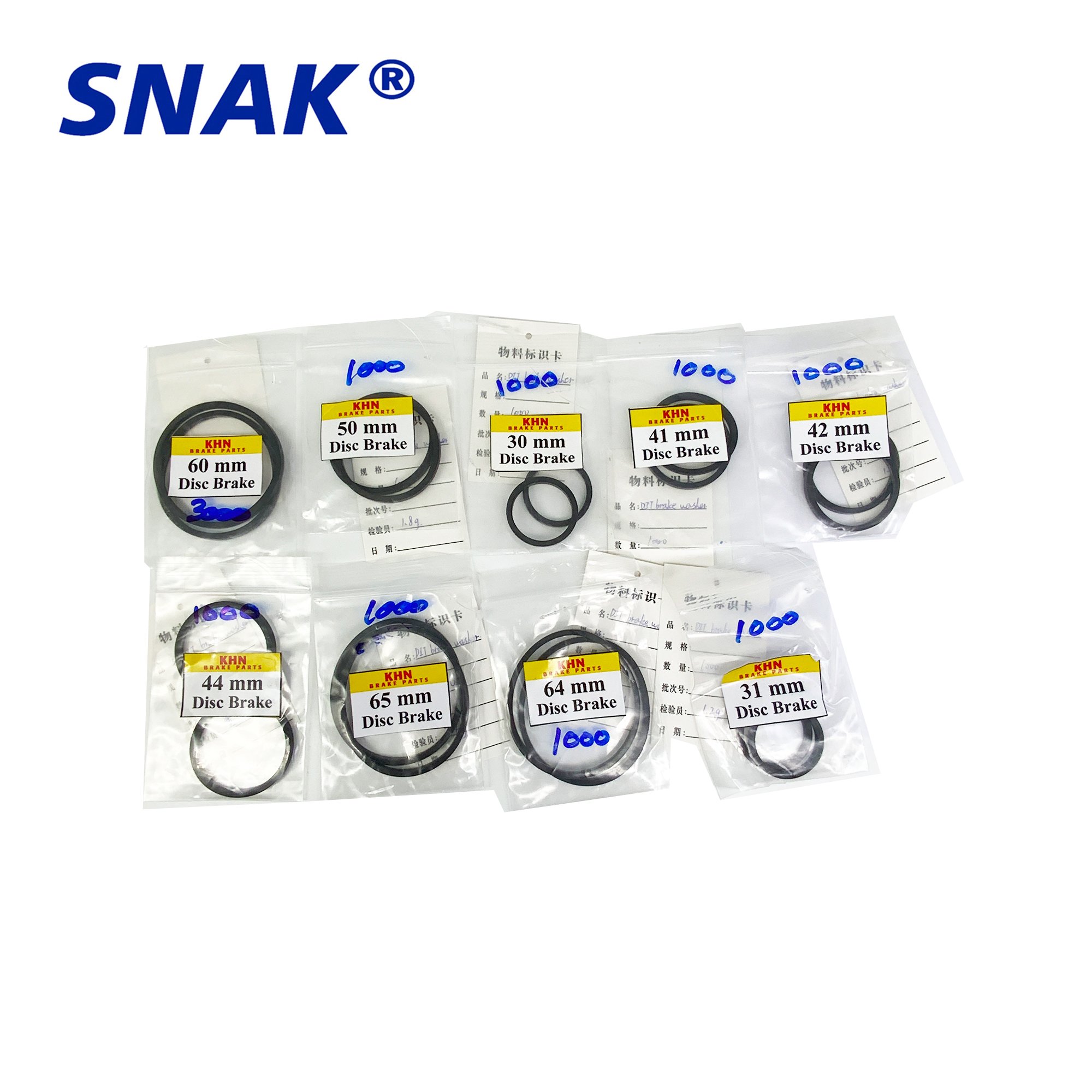 SNAK Factory Hydraulic Wheel Cylinder Rubber EDPM Brake Cup Seal Seiken Hiken Type OEM Customize Piston Seal Rod Seal