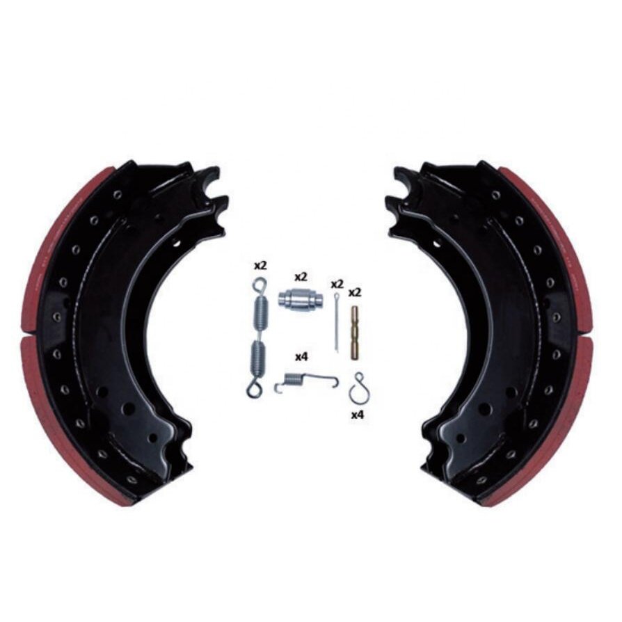 Shoe Brake for BPW Brakes Trucks 420X180MM WITH ROLLER European Market Trailer Truck Parts 509126642 509026062 Truck Brake Shoes