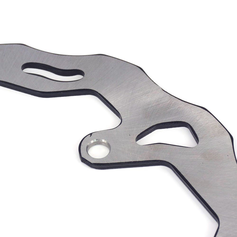JFG KX125 KX250 KX250F KX450F KLX450R 240MM MX Dirt Pit Bike Dirtbike Motorcycle Rear Brake Disc Rotors Plate Tray