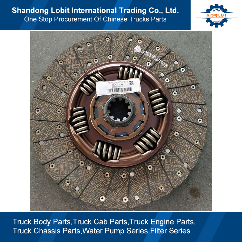For Sinotruk HOWO 336 371 380 Dump Truck Tractor Truck Spare Parts Pull Type Large Hole Clutch Pressure Plate