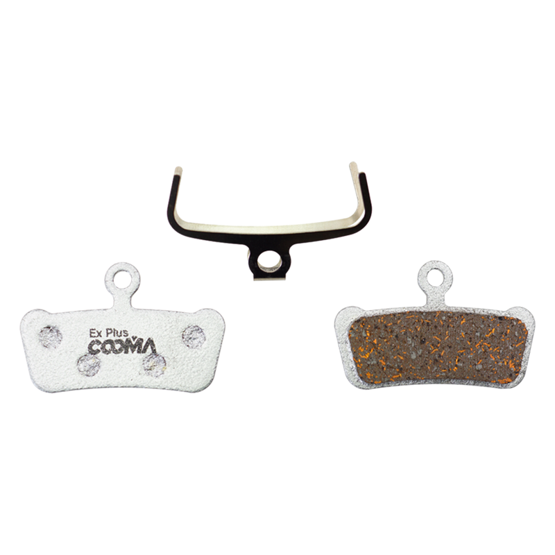 Ex Plus Bicycle Disc Brake Pads for SR/AM G2, Guide Ultimate, RSC, RS, R Avid E9 X0 Trial, 4 Pistons Caliper