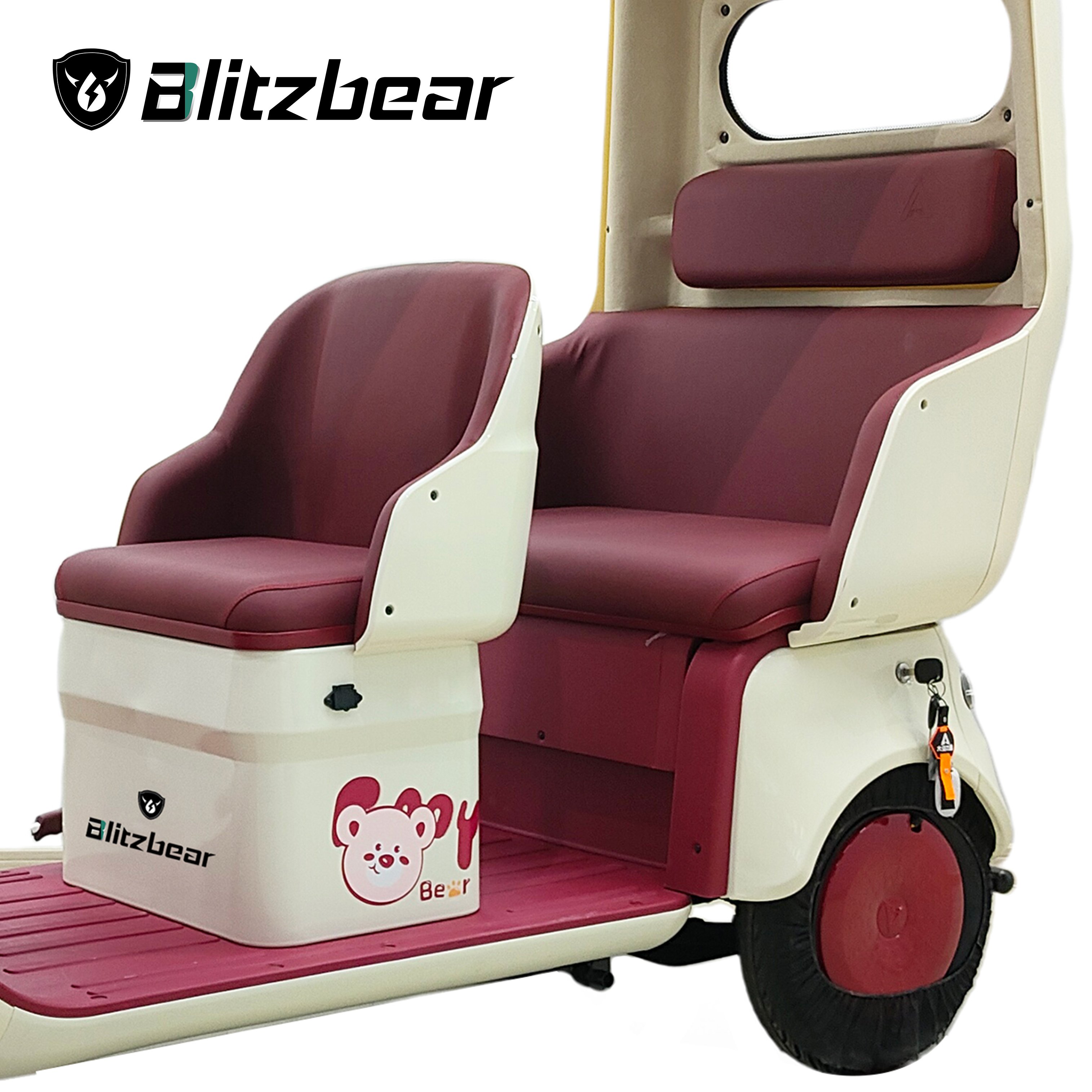 Popular Electric Tricycles Electric Cheap 60/72V 800W Adult Electric Tricycles with Good Performance